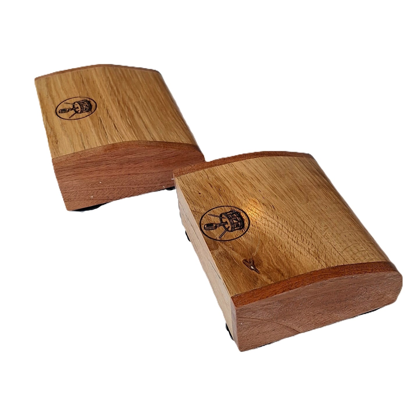Rhyth-Mic M4 Professional Wooden Percussion Stomp Box for Live Performance and Recording