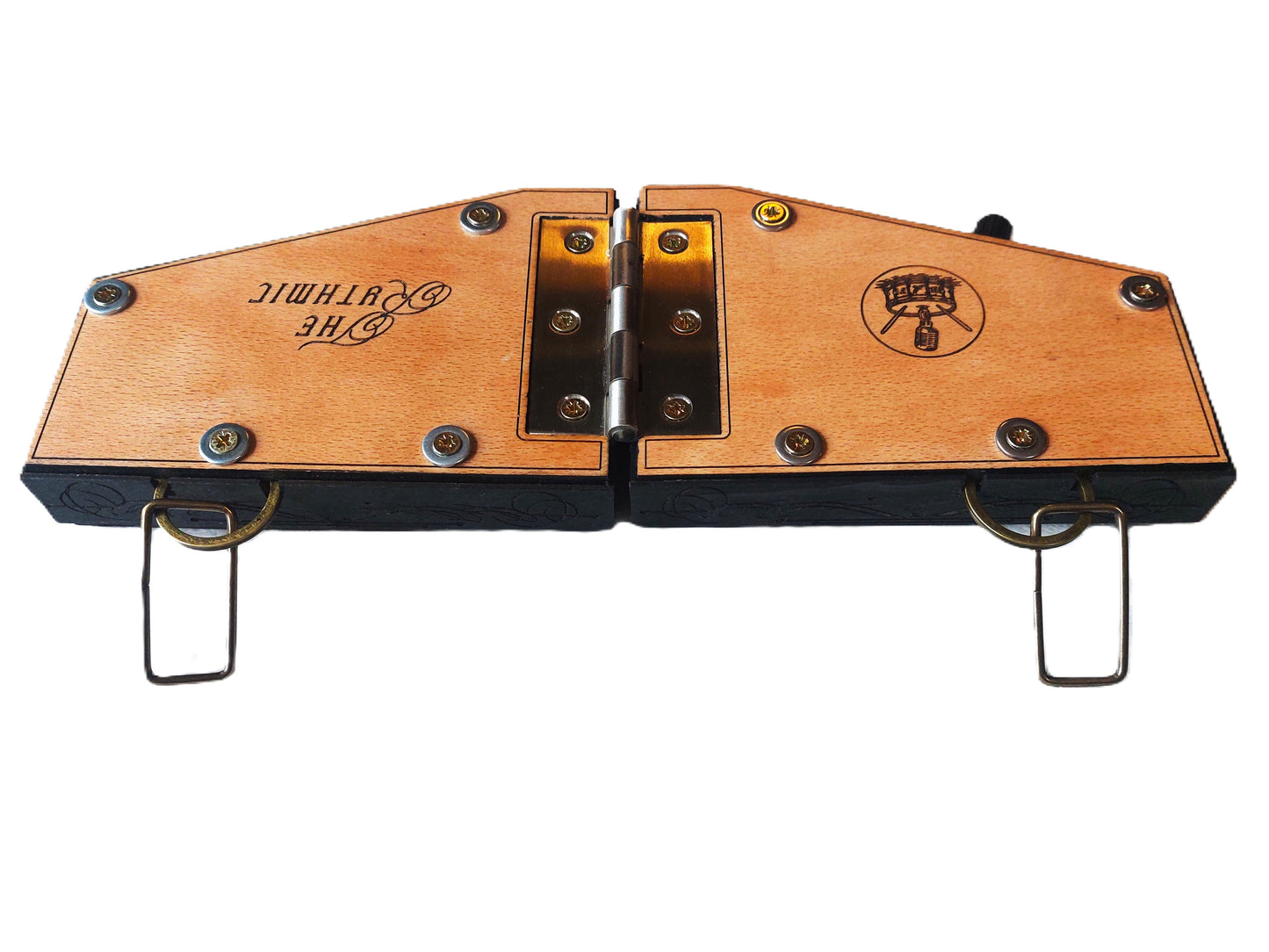 Wearable Cajon / Stomp-box. 'The Rhythmic' M3 steampunk style hand drums stompbox