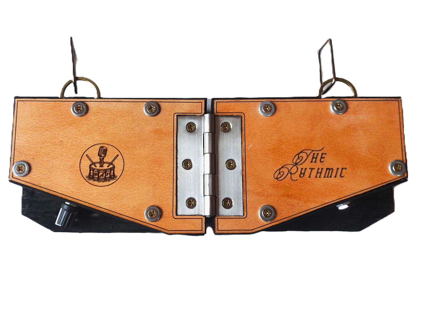 Wearable Cajon / Stomp-box. 'The Rhythmic' M3 steampunk style hand drums stompbox