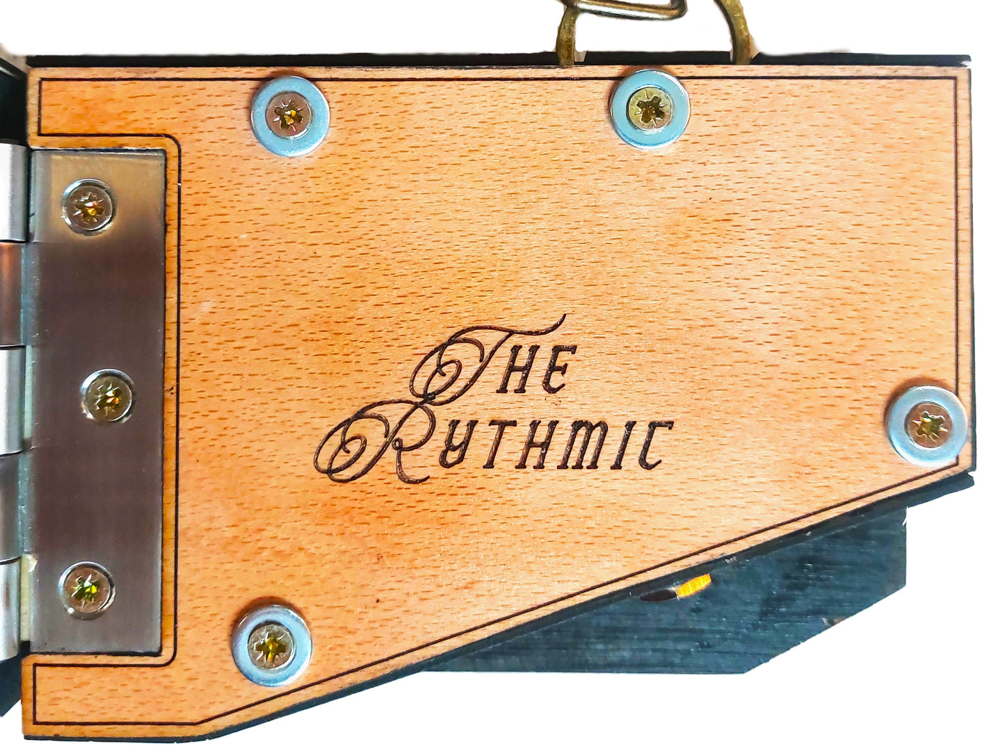 Wearable Cajon / Stomp-box. 'The Rhythmic' M3 steampunk style hand drums stompbox