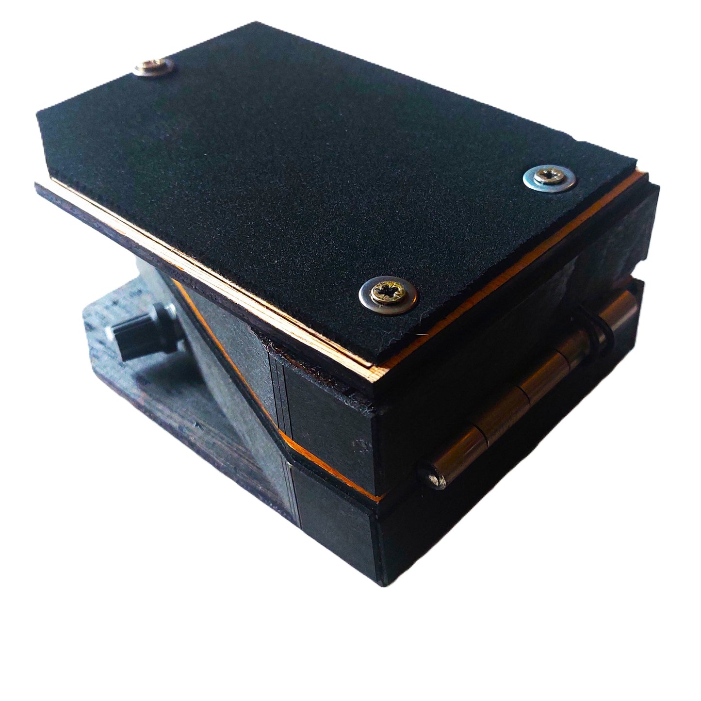 Wearable Cajon / Stomp-box. 'The Rhythmic' M3 steampunk style hand drums stompbox