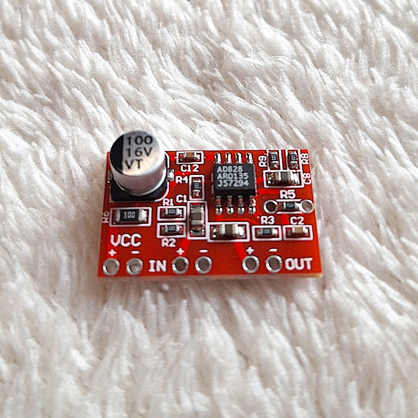 9V Mini Pre-Amplifier Board