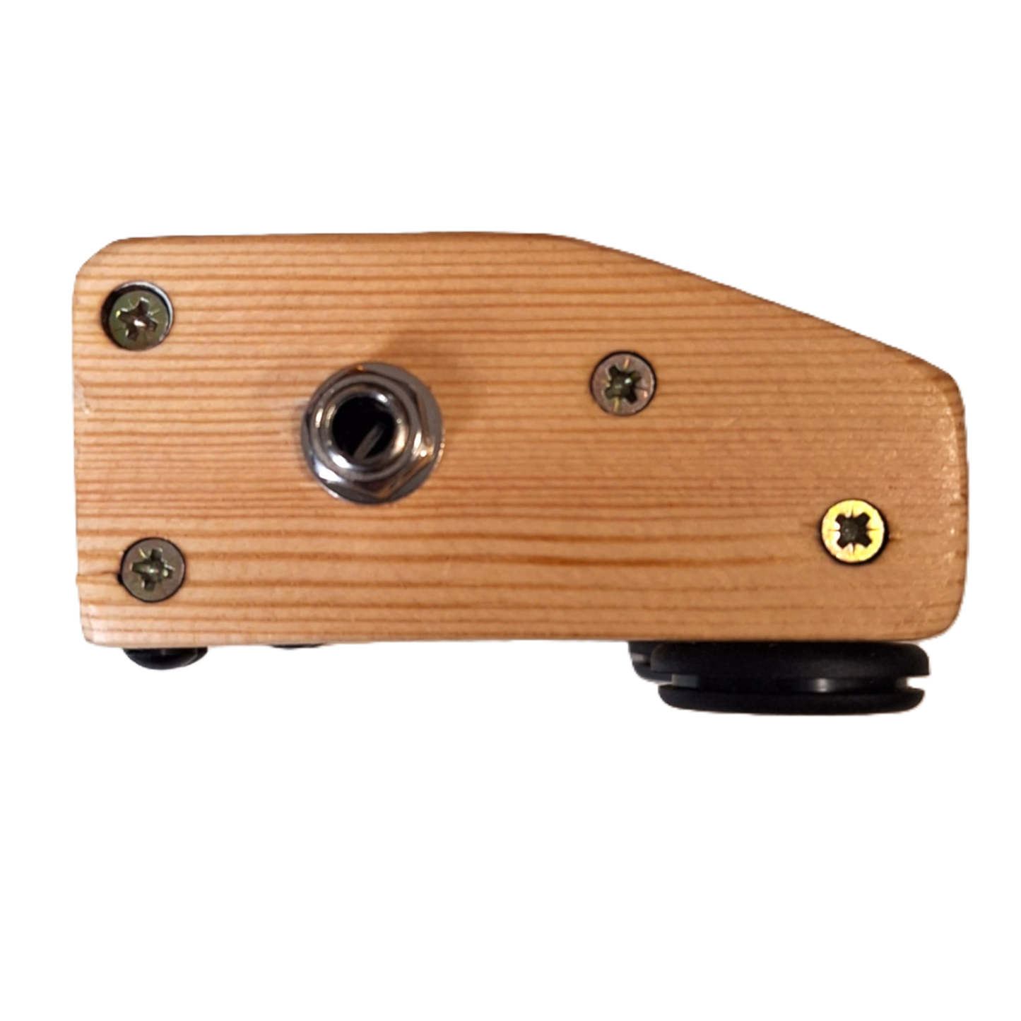 Rhyth-Mic M4a compact pinewood percussion stompbox Microphonic.