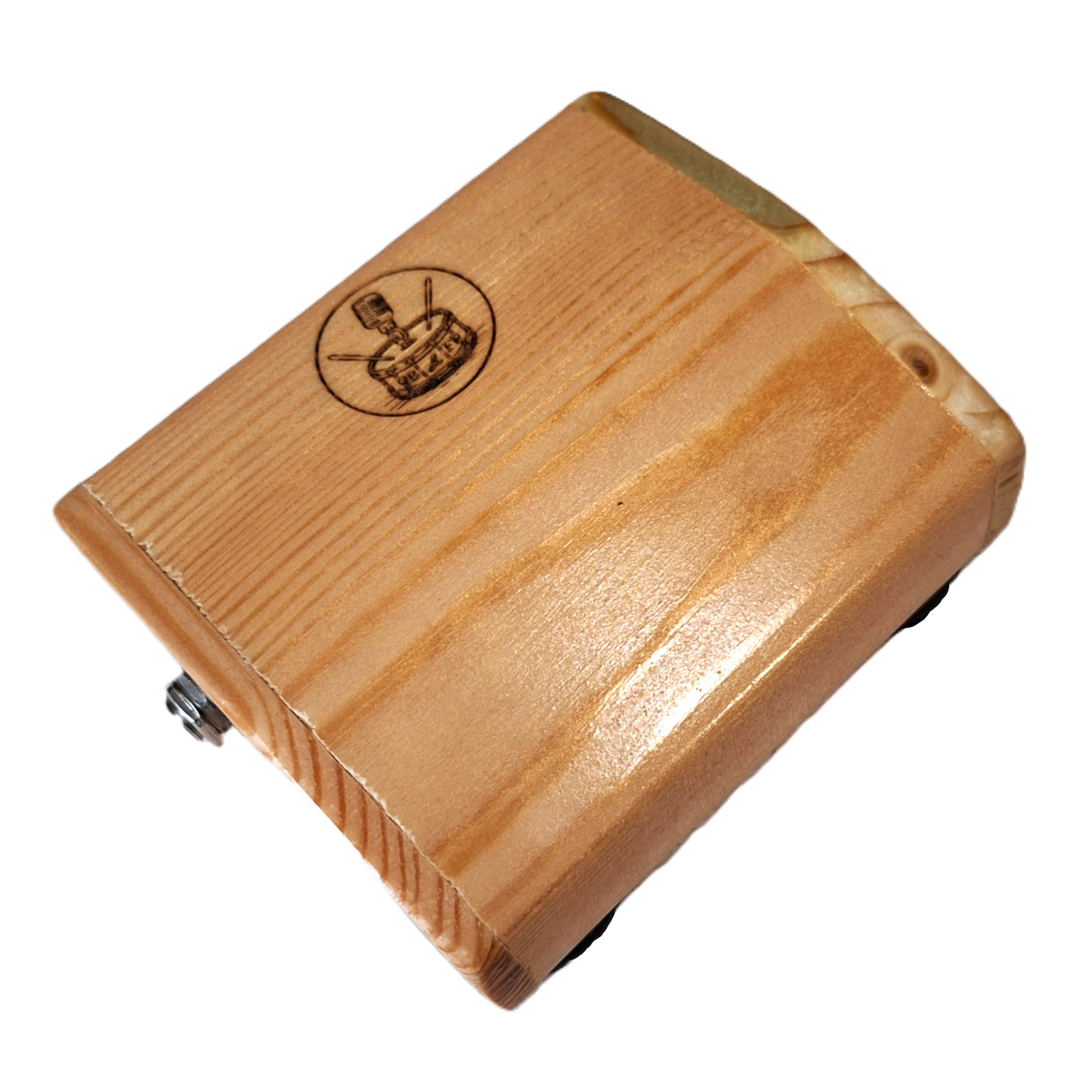 Rhyth-Mic M4a compact pinewood percussion stompbox Microphonic.