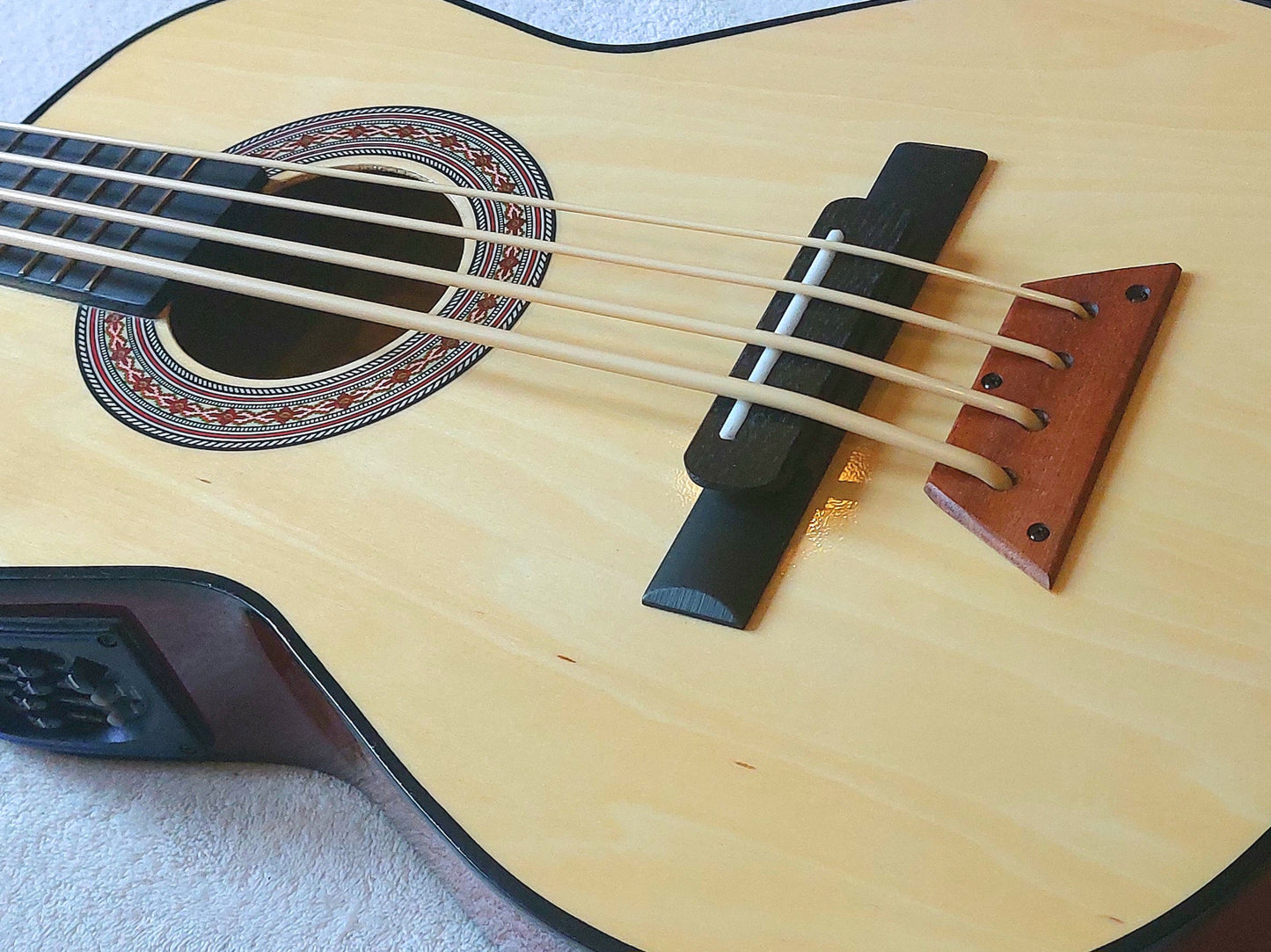 Bass Ukulele U-Bass guitar conversion kit (Plus Gold)