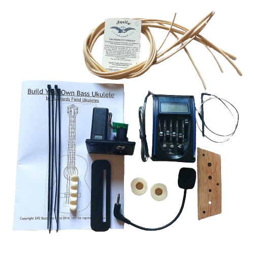 Bass Ukulele U-Bass guitar conversion kit (Plus Gold)