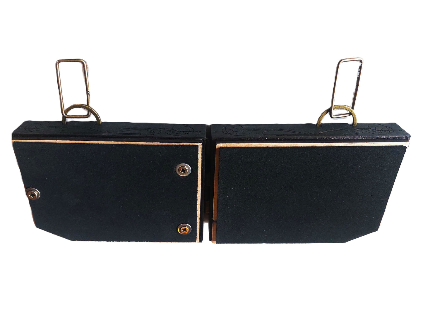 Wearable Cajon / Stomp-box. 'The Rhythmic' M3 steampunk style hand drums stompbox