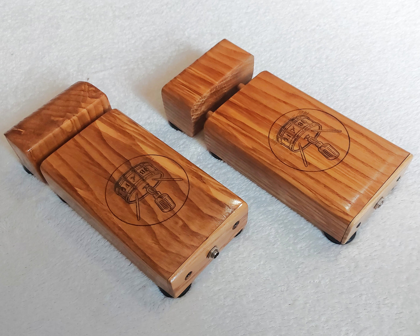 The M5 Full size solid wood percussion stomp box