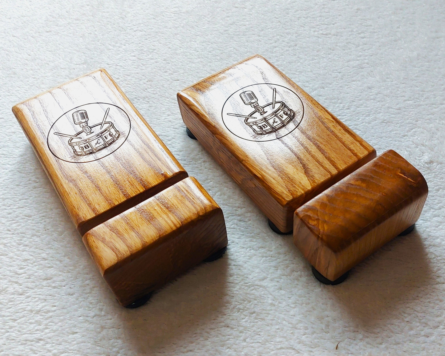 The M5 Full size solid wood percussion stomp box