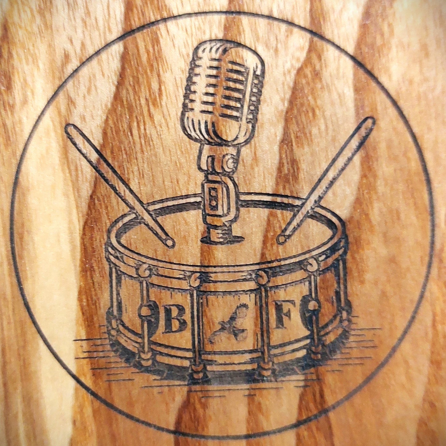 The M5 Full size solid wood percussion stomp box