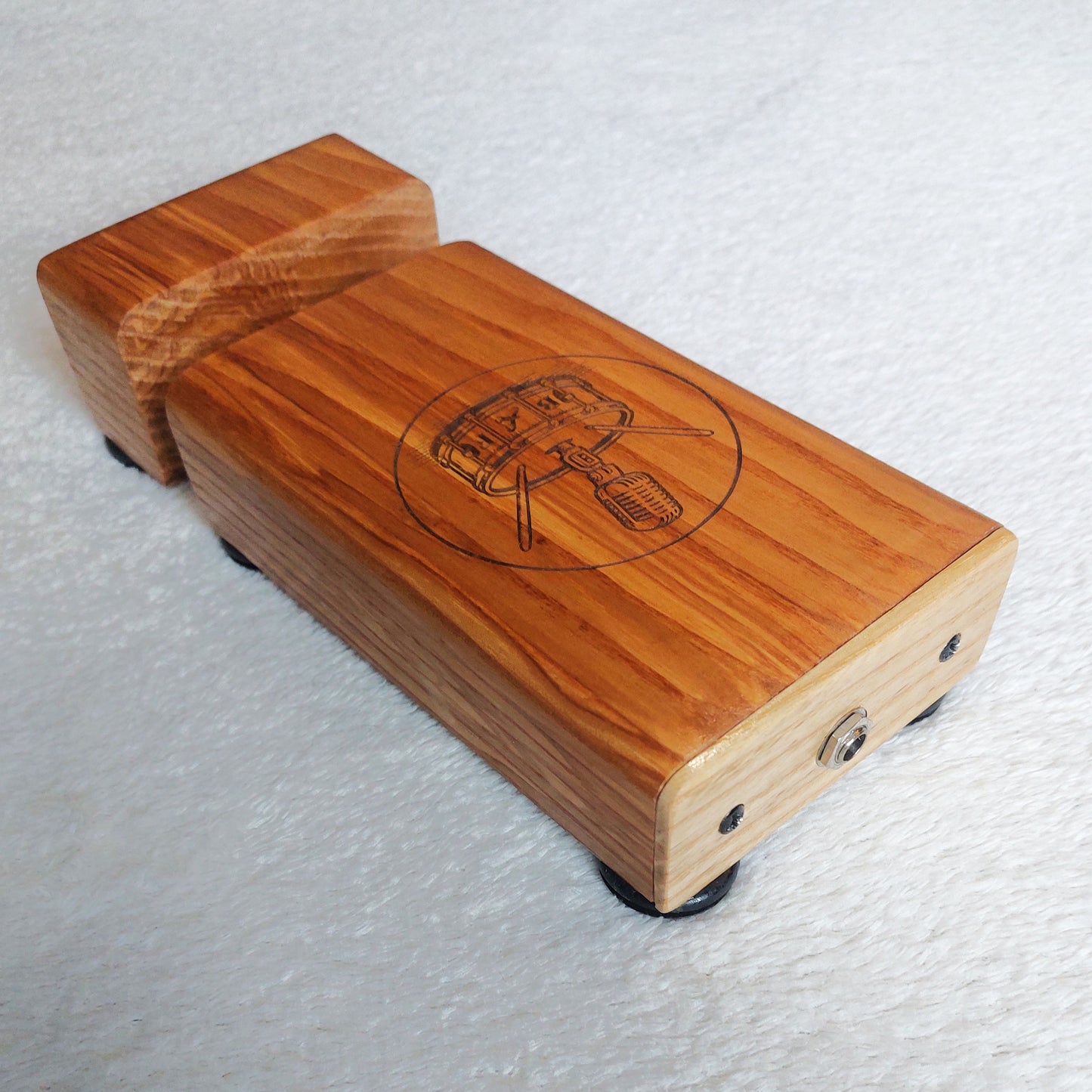 The M5 Full size solid wood percussion stomp box