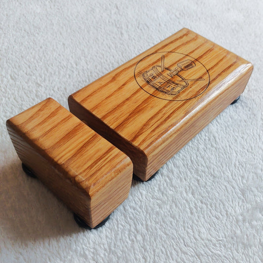 The M5 Full size solid wood percussion stomp box