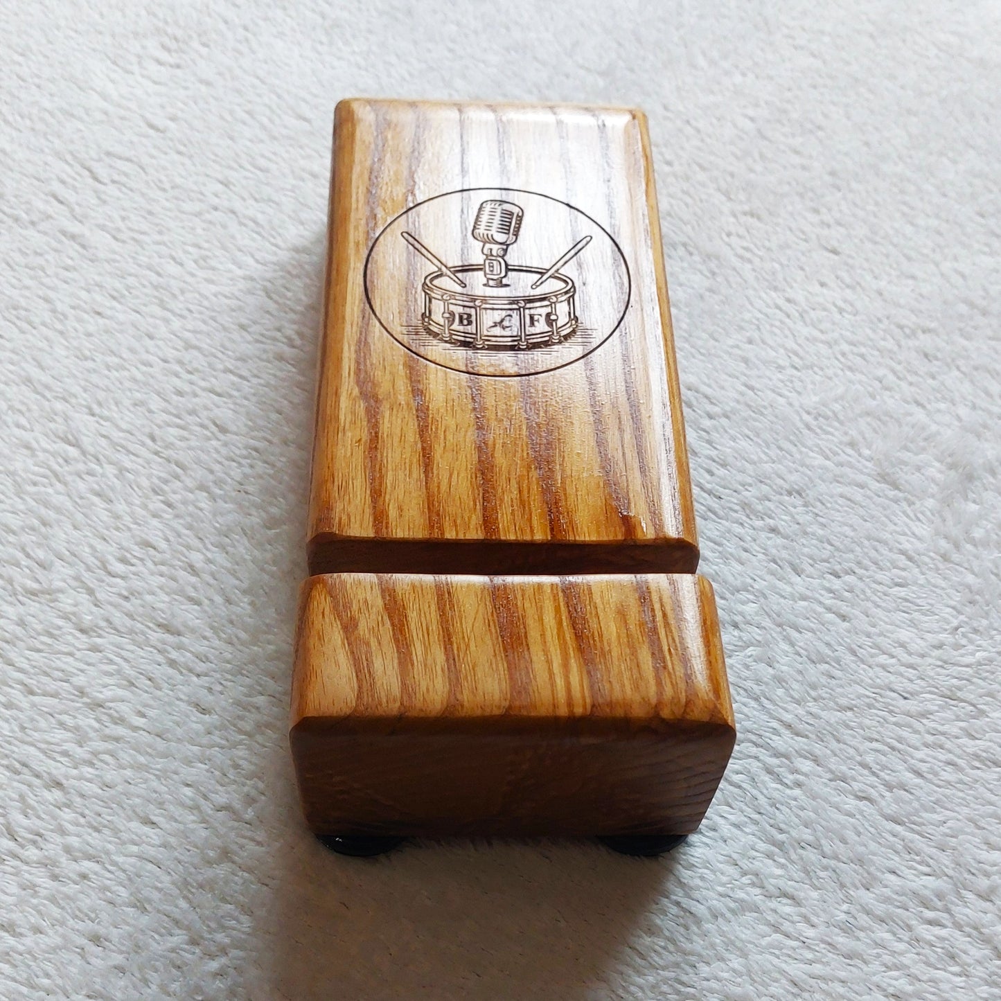 The M5 Full size solid wood percussion stomp box
