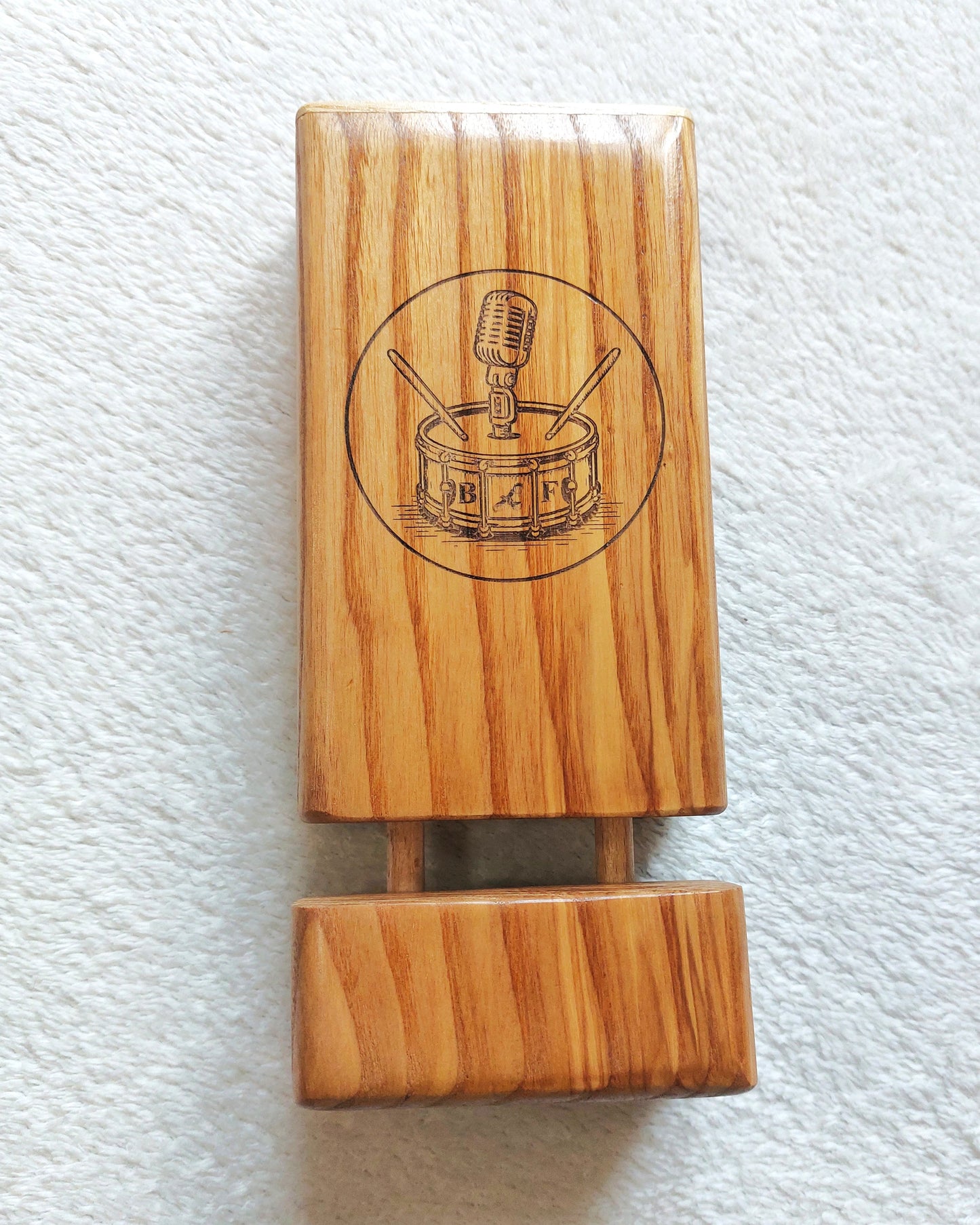 The M5 Full size solid wood percussion stomp box