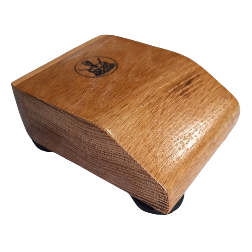 Professional Wooden Percussion Stomp Box Rhyth-Mic M5 ft preamp and blender