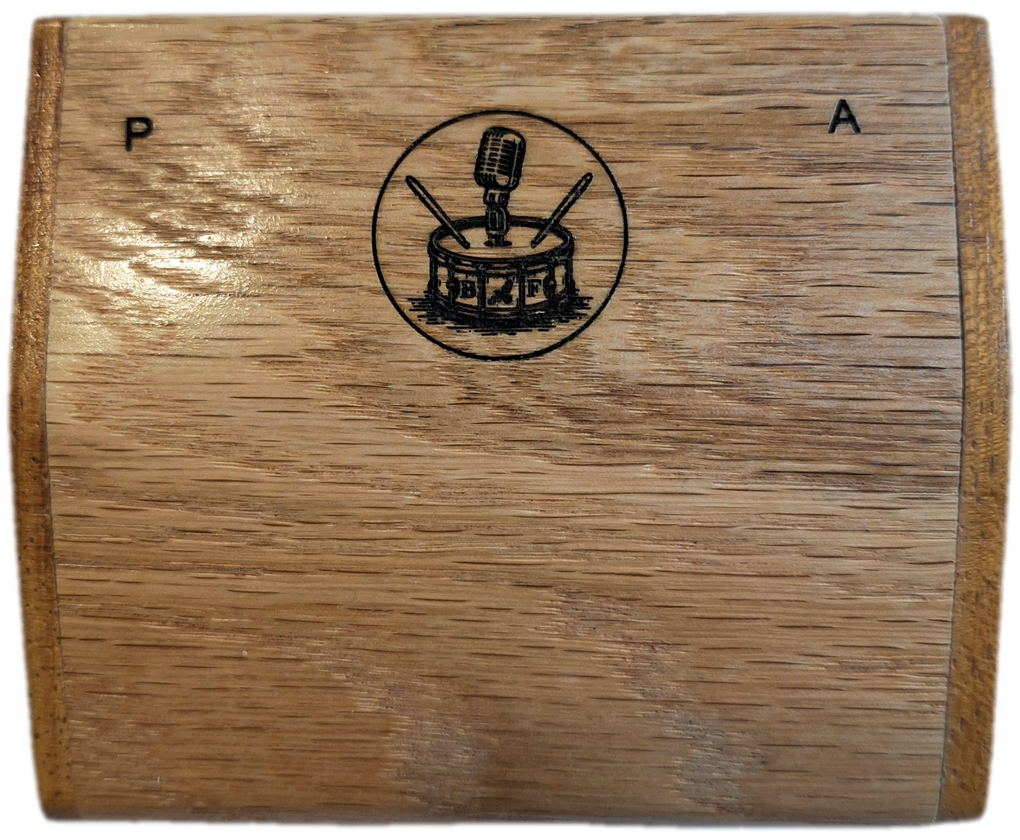 Rhyth-Mic M4i Professional Wooden Percussion Stomp Box Mixer for Live Performance and Recording