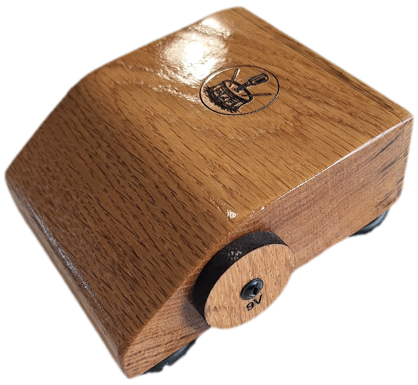 Rhyth-Mic Performance Range. P1 Play-Through Stompbox Bass Kick Drum Percussion, Cajon Solid Wood.