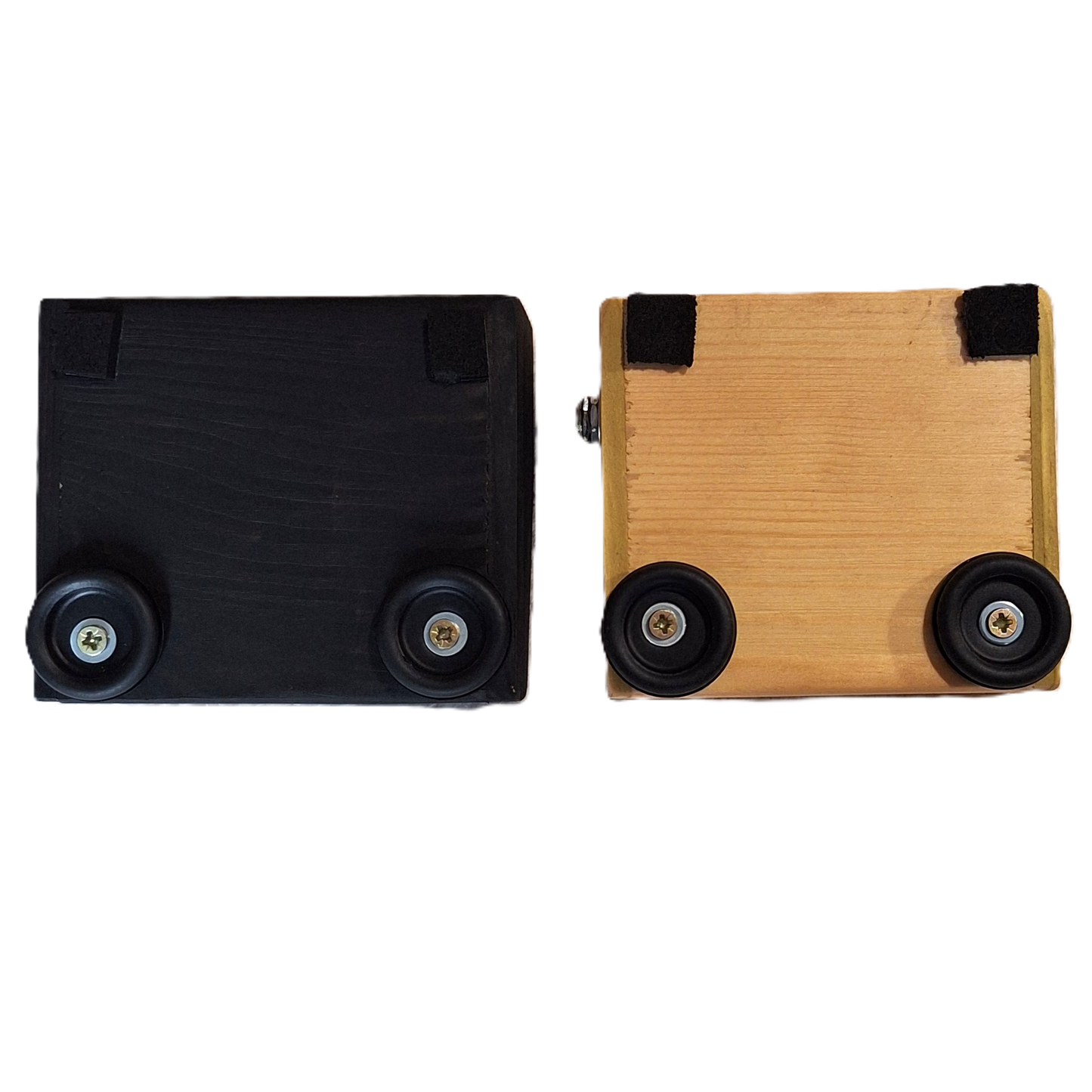 Rhyth-Mic M4a compact pinewood percussion stompbox Microphonic.