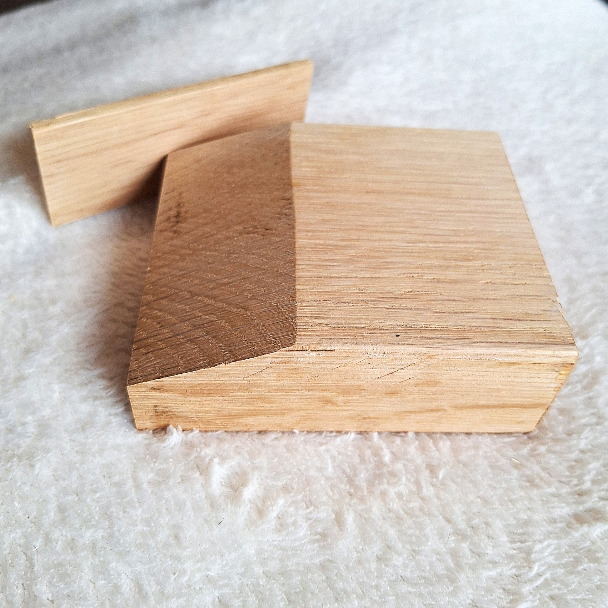 Stomp box percussion foot pedal enclosure build a stomp box DIY oak blank
