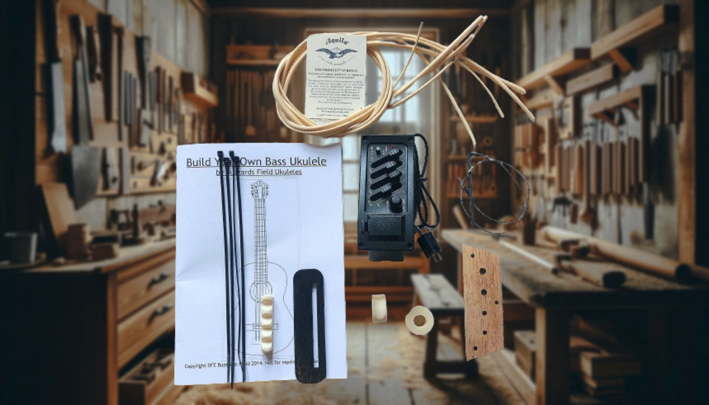 Bass Ukulele U-Bass guitar conversion kit (Plus)