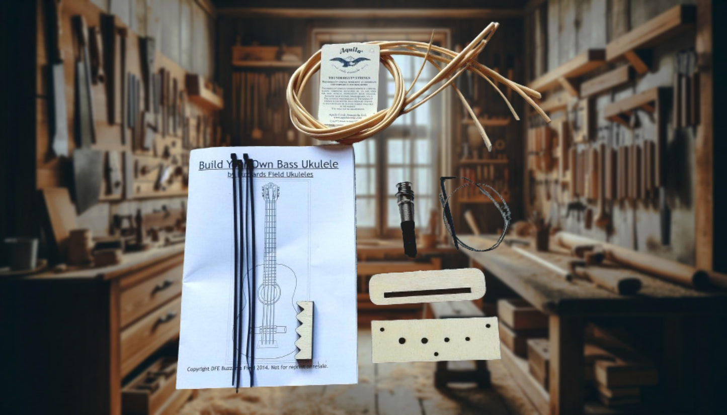 Bass Ukulele U-Bass guitar conversion kit (Standard)